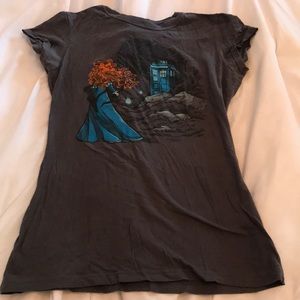 Disney Merida Tardis T-Shirt Karen Hallion